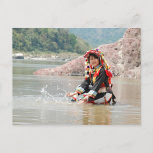 Lady Padaung Postcard
