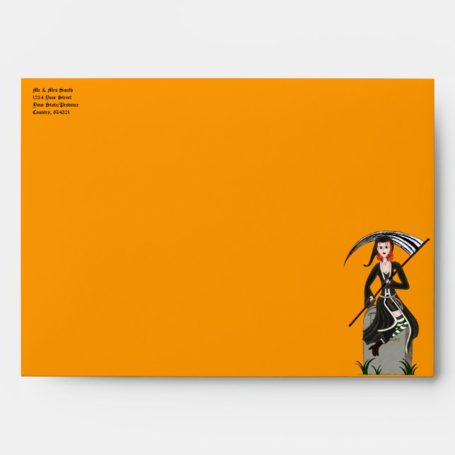 Lady Reaper Envelopes (Front)