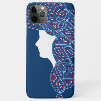 Lady Red, White, and Blue Case-Mate iPhone Case