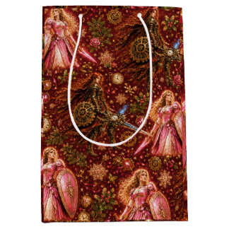 Lady Rosaline & The Clocktower Princess Christmas Medium Gift Bag