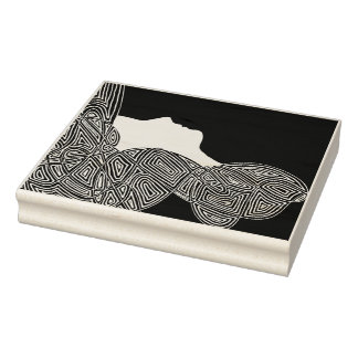 Lady Rubber Stamp