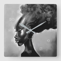 Lady Shy - Pretty African Woman - Painting
