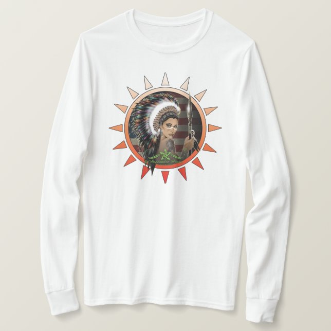 Lady Sioux T-Shirt (Design Front)