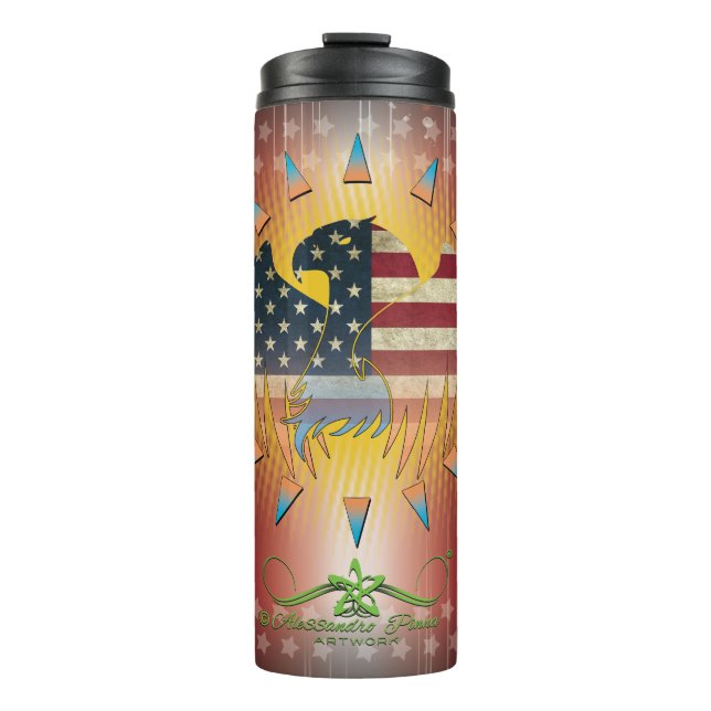 Lady Sioux Thermal Tumbler (Front)