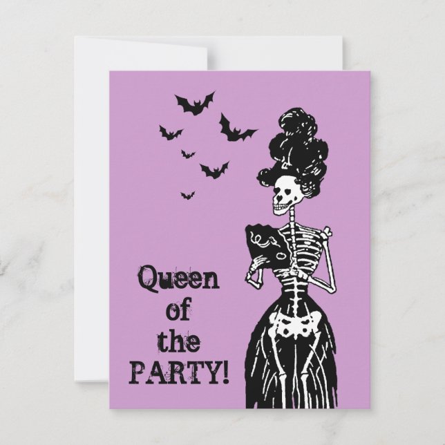 Lady Skelly with Bats (Front)
