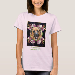 Lady Slipper Orchid Frame Create Your Own Photo T-Shirt