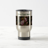 Lady Slipper Pair Flower Photography Travel Mug
