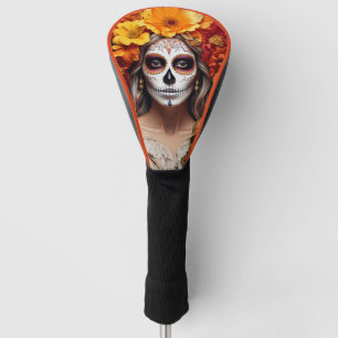 Lady Sugar Skull Golf Head Cover