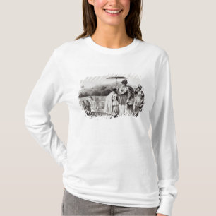 Lady taking child to Baptism T-Shirt