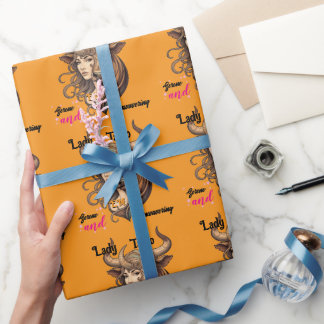 Lady Tauro gift paper - Envelopes with strength
