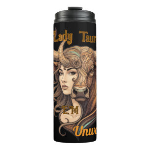 Lady Tauro Thermal Vaso - Zodiacal Force Tumbler