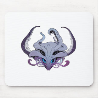 Lady tentacle mouse pad