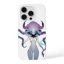 Lady tentacle phone case