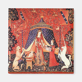 "Lady & the Unicorn" Magnet