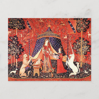 "Lady & the Unicorn" Postcard