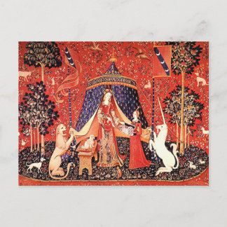 "Lady & the Unicorn" Postcard