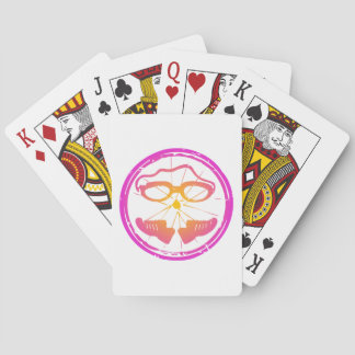 Lady Triathlon Playing Cards