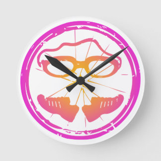 Lady Triathlon Round Clock