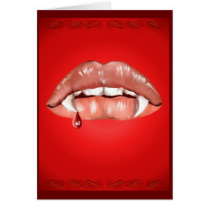 Lady Vamp Card