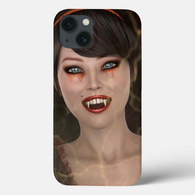 Lady Vamp Case-Mate iPhone Case (Back)