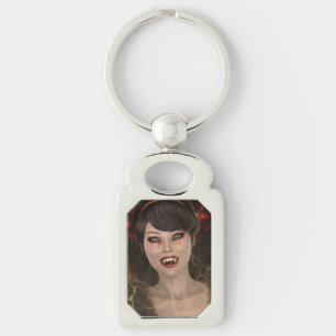 Lady Vamp Key Ring