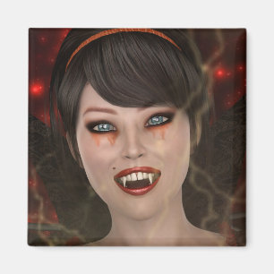 Lady Vamp Magnet