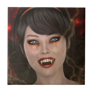 Lady Vamp Tile