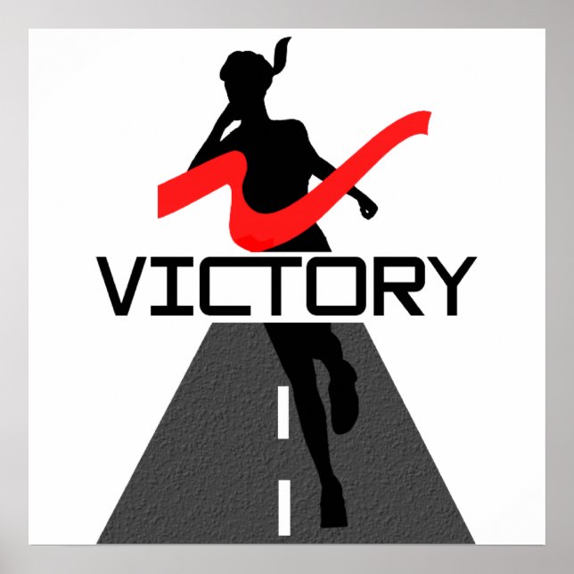 Lady Victory Runner Poster (Front)