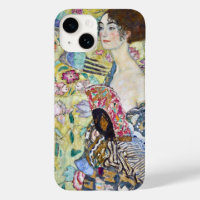 Lady with A Fan, Gustav Klimt