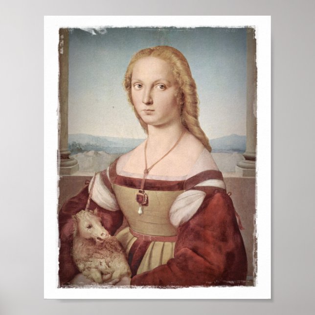 Lady with a Unicorn Poster (Front)