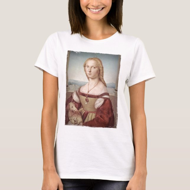 Lady with a Unicorn T-Shirt (Front)