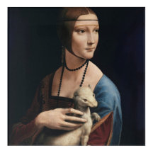  Lady with an Ermine by Leonardo da Vinci
