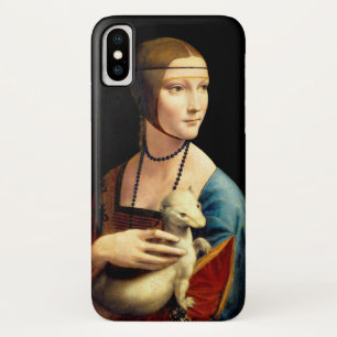 Lady with an Ermine by Leonardo Da Vinci Case-Mate iPhone Case