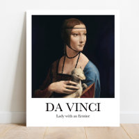 Lady with an Ermine by Leonardo Da Vinci