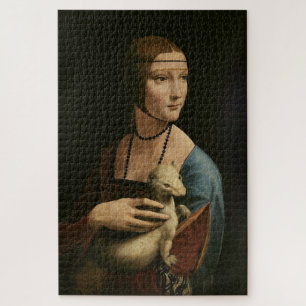Lady with an Ermine–Cecilia Gallerani by Leonardo Jigsaw Puzzle
