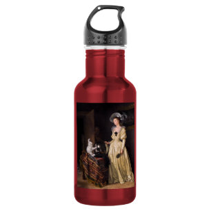 Lady with Cat, Marguerite Gérard 532 Ml Water Bottle