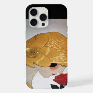 LADY WITH RED ROSE iPhone 15 PRO MAX CASE