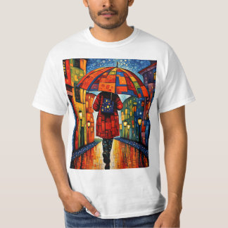 Lady with Umbrella 2 T-Shirt