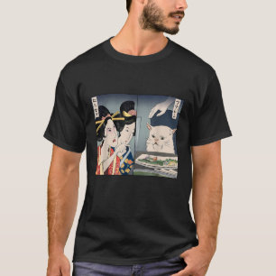 Lady Yelling At Cat Memes Traditional Japanese T S T-Shirt