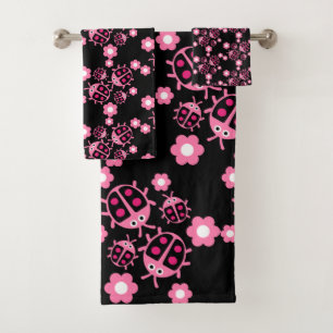 Ladybird And ladybug  Bath Towel Set