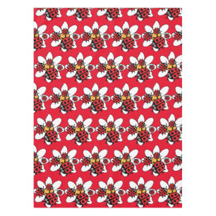 ladybird And Ladybug Family Tablecloth