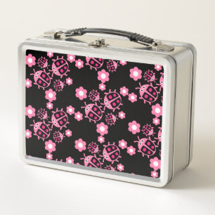 Ladybird And ladybug  Metal Lunch Box