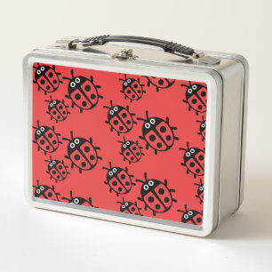 ladybird And Ladybug Metal Lunch Box
