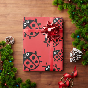 ladybird And Ladybug Wrapping Paper