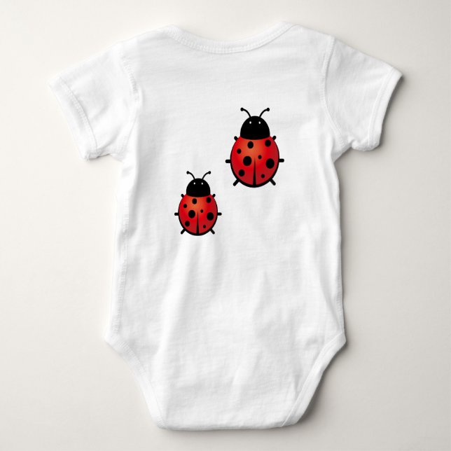 Ladybird Baby Bodysuit (Back)