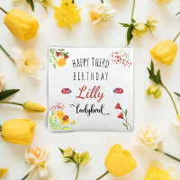 Ladybird Baby Girl Cute Spring Summer Birthday