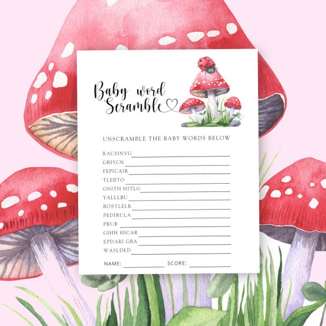 Ladybird - Baby Word Scramble Game (Creator Uploaded)