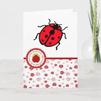 Ladybird - Birthday Card