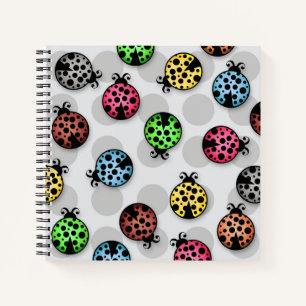 Ladybird bug notebook