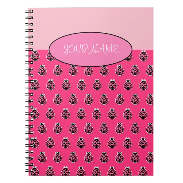 Ladybird bug notebook (Front)